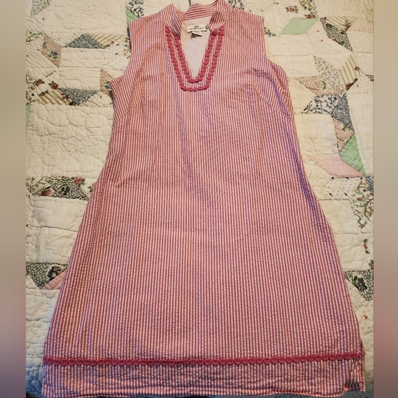 Vineyard Vines Dresses Vineyard Vines Seersucker Dress Poshmark